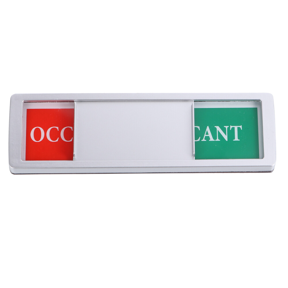door privacy plaque Occupied Vacant Door Sign Vacant / Occupied