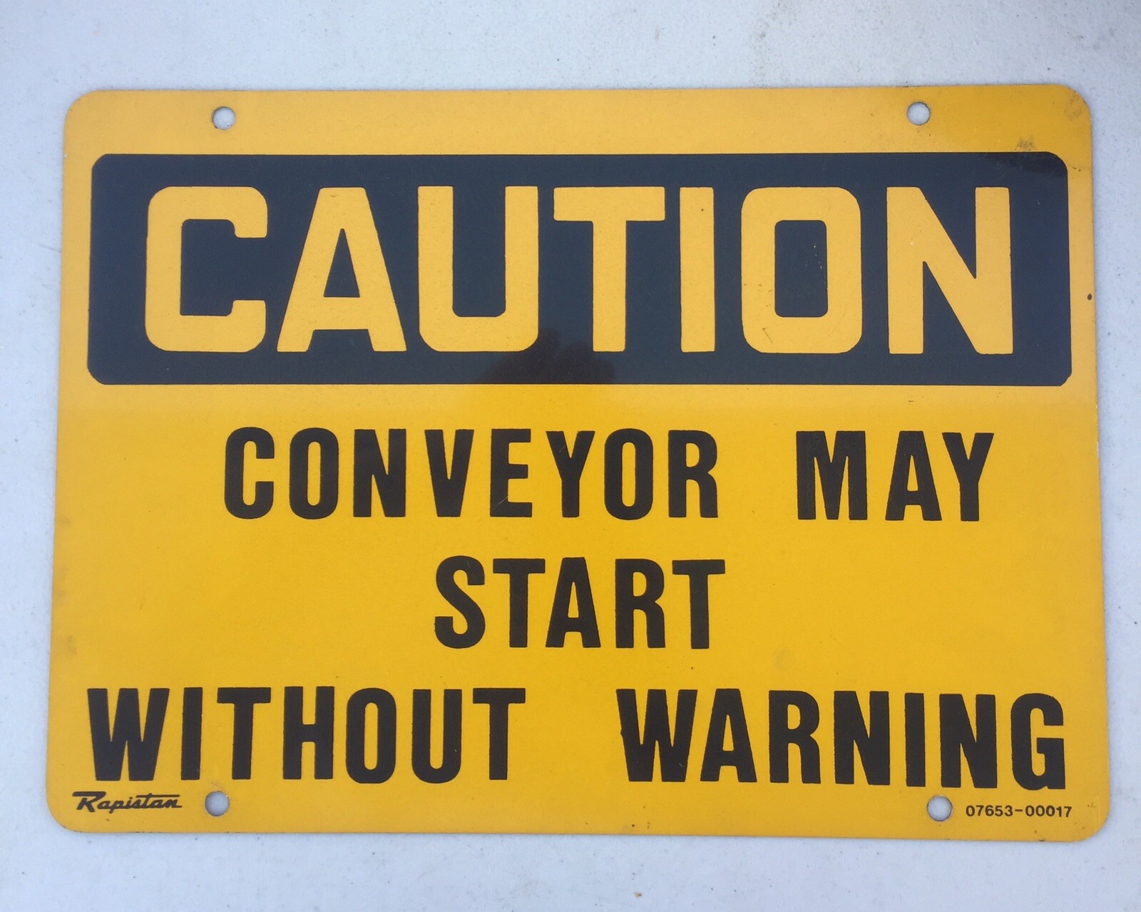 Caution/Danger Metal Signs Your Choice FREE SHIPPING
