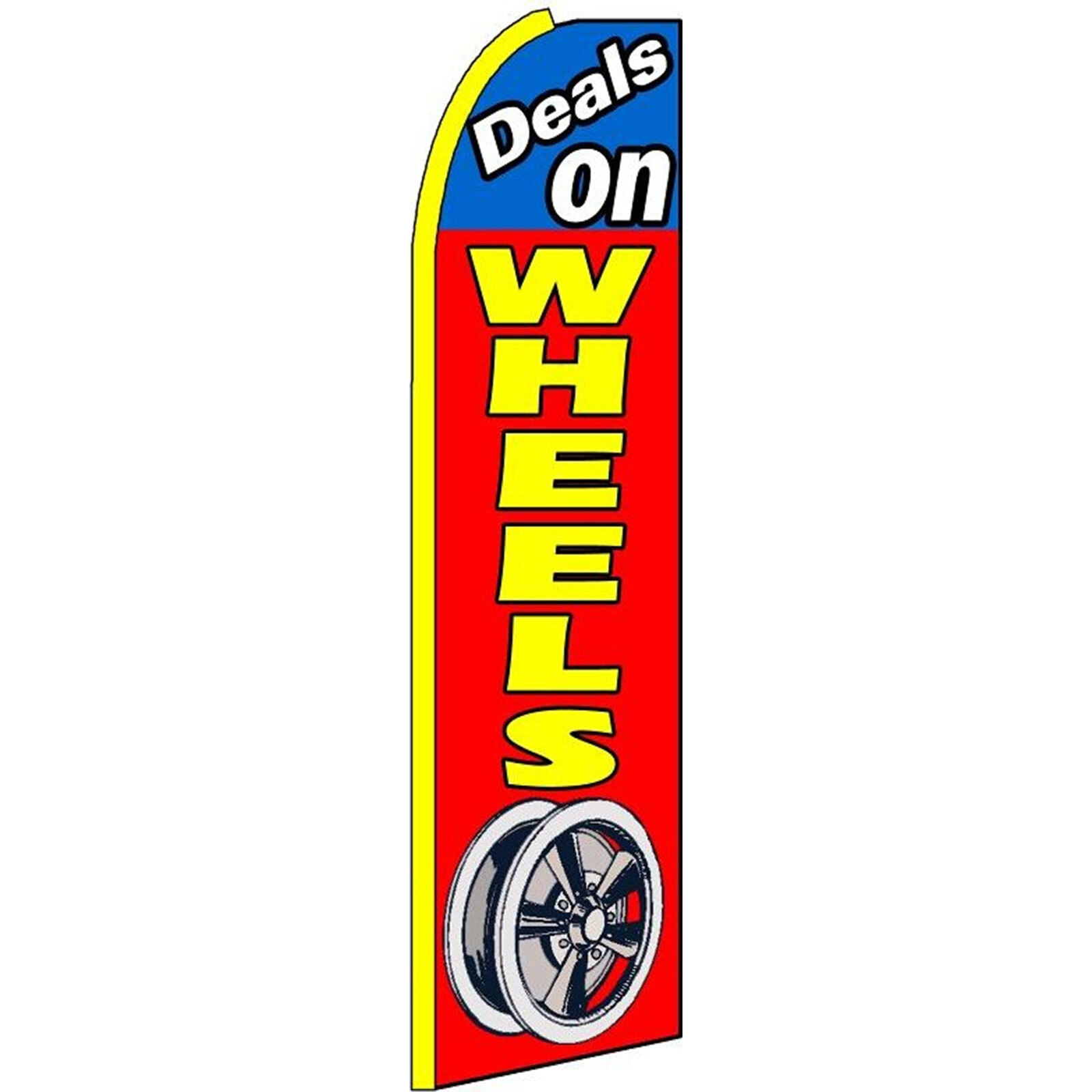 Deals On Wheels 2 1/2 ft X 11 1/2 ft Windless Flag