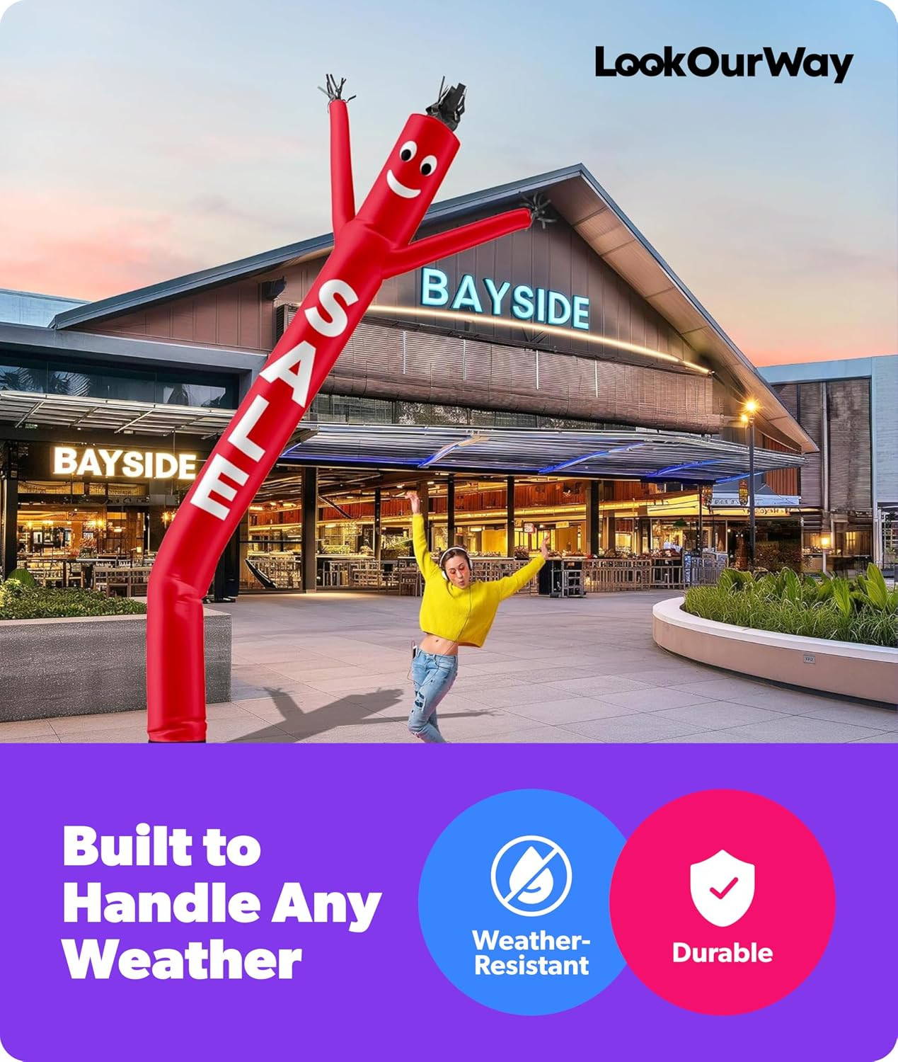 Sale Air Dancers Inflatable Tube Man Attachment