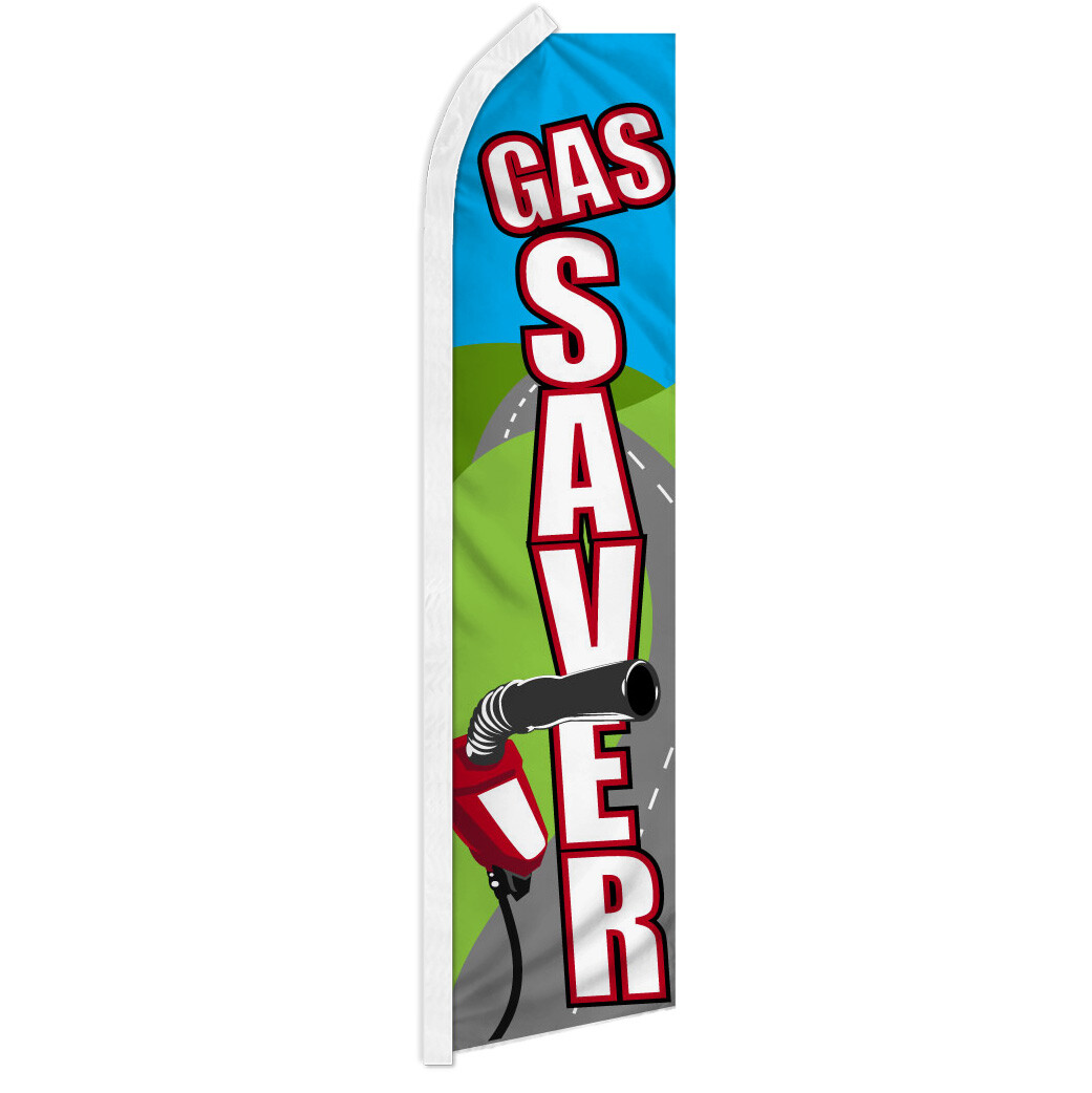 Gas Saver Swooper Feather Flutter Advertising Car Dealership Flag