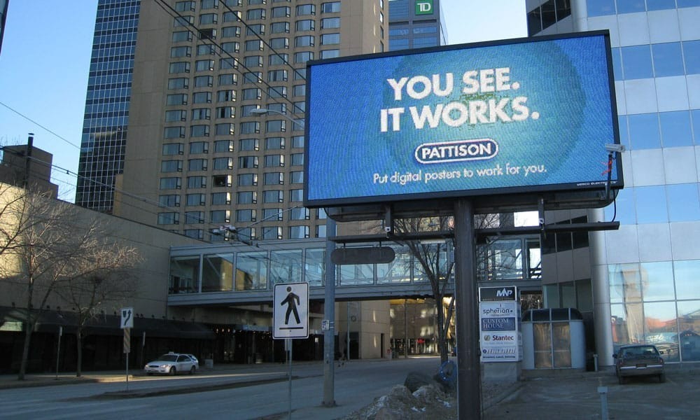 Commercial Color Video Outdoor 14x48FT LED Billboard Digital Advertising Board