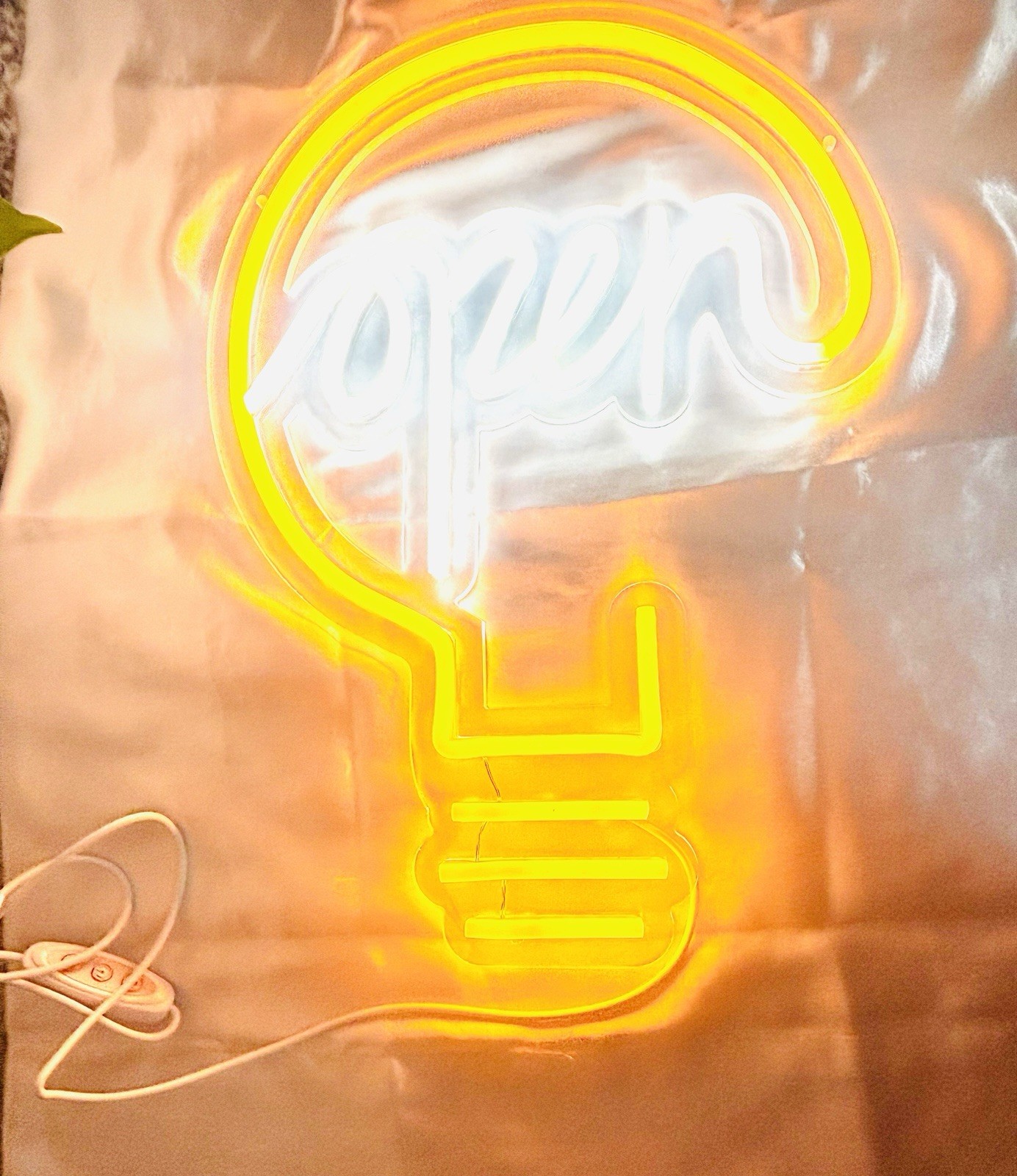 Light-up “OPEN” sign🌟