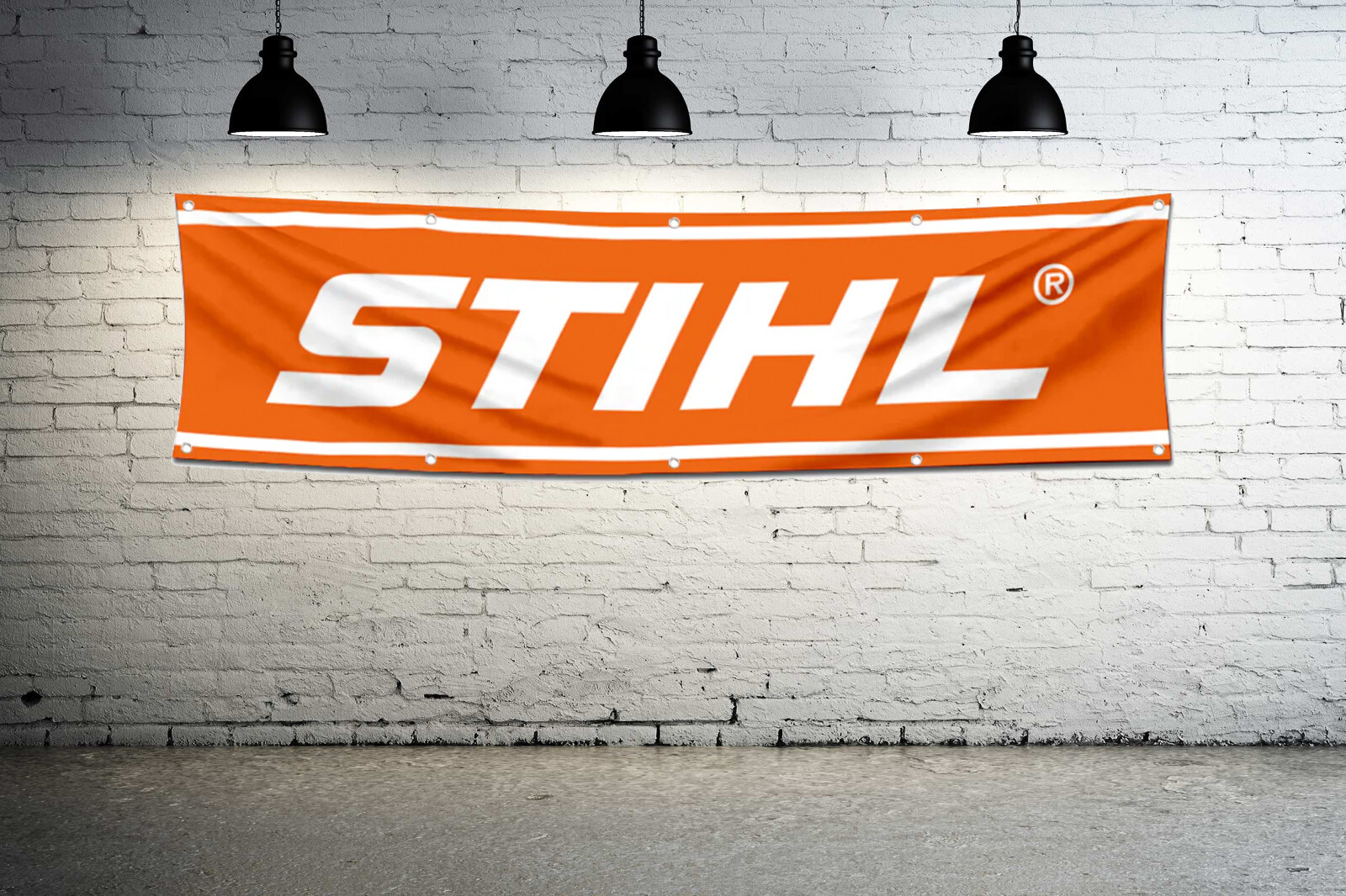 For STIHL Machinery Brand Exposure Vinyl Banner Sign Heavy Duty Machine Shop New