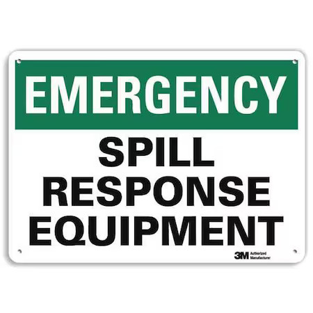 Lyle U7-1148-Ra_10X7 Fire Emergency, Emergency Spill Response Equipment, 7 In X