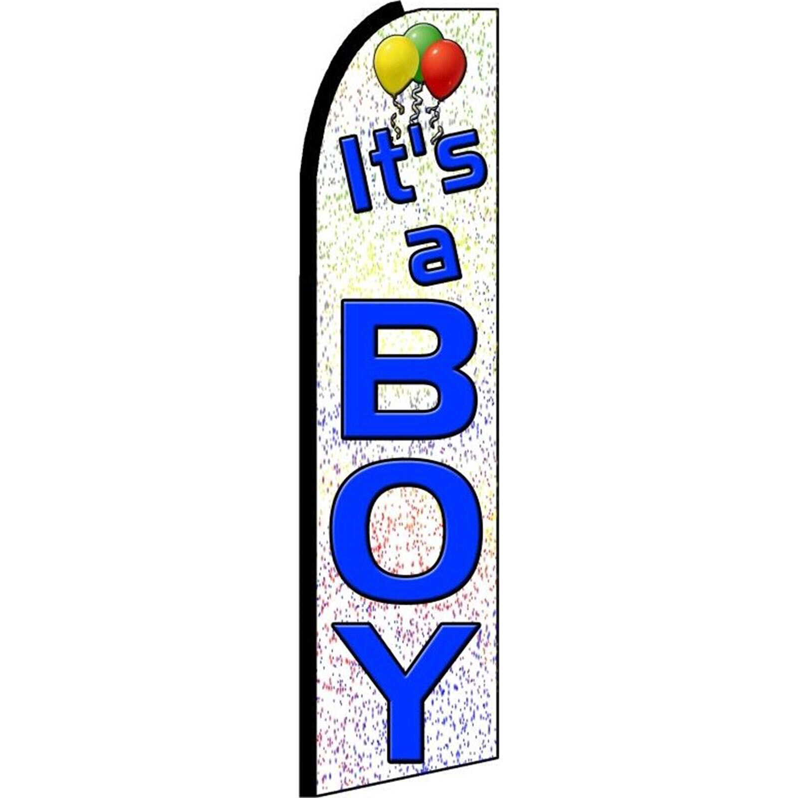 It’S A Boy 2 1/2 ft X 11 1/2 ft Windless Flag