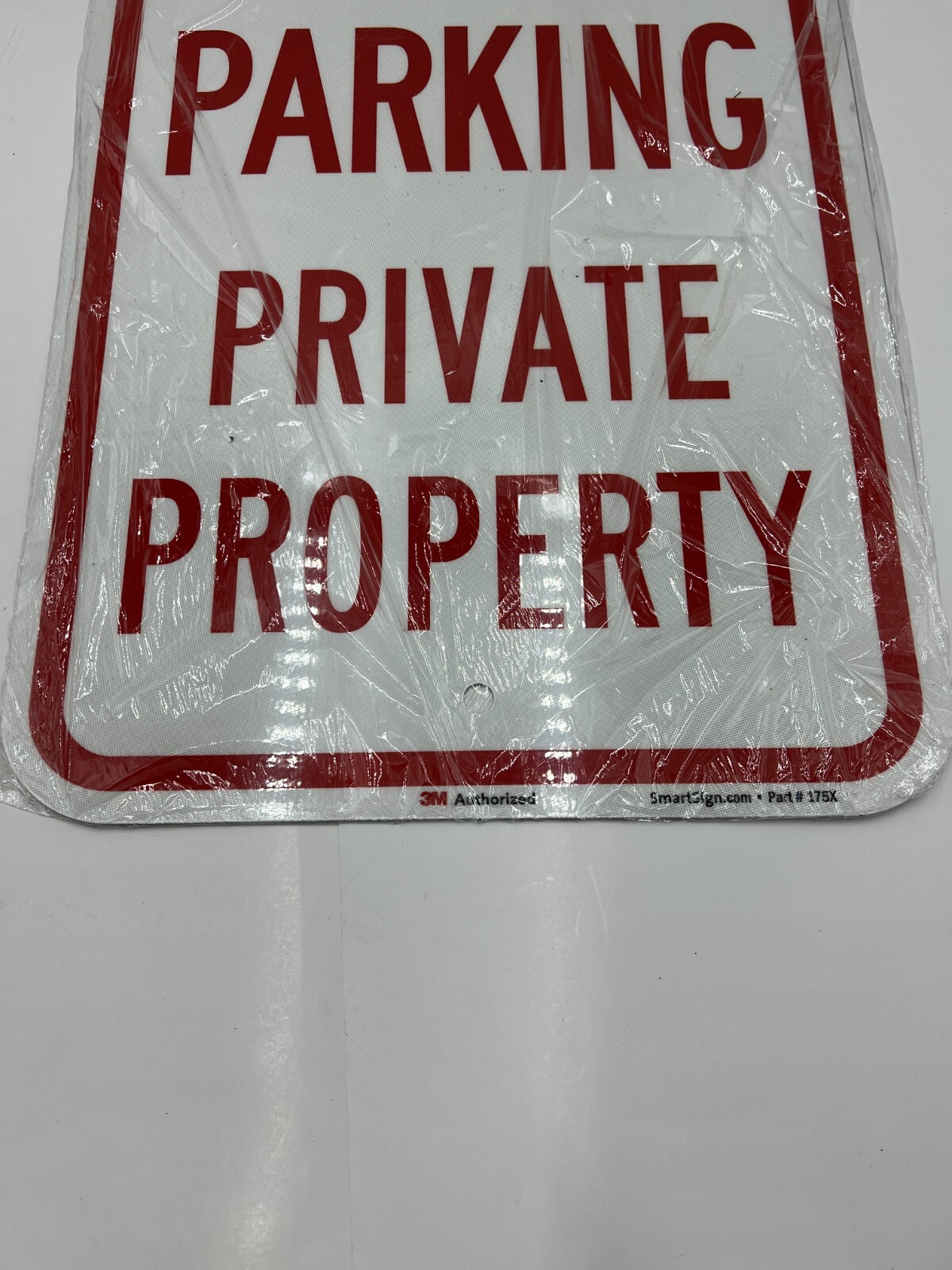 (QTY 11) SmartSign K-1667-EG-12×18-D2 No Parking Private Property Sign 12×18″