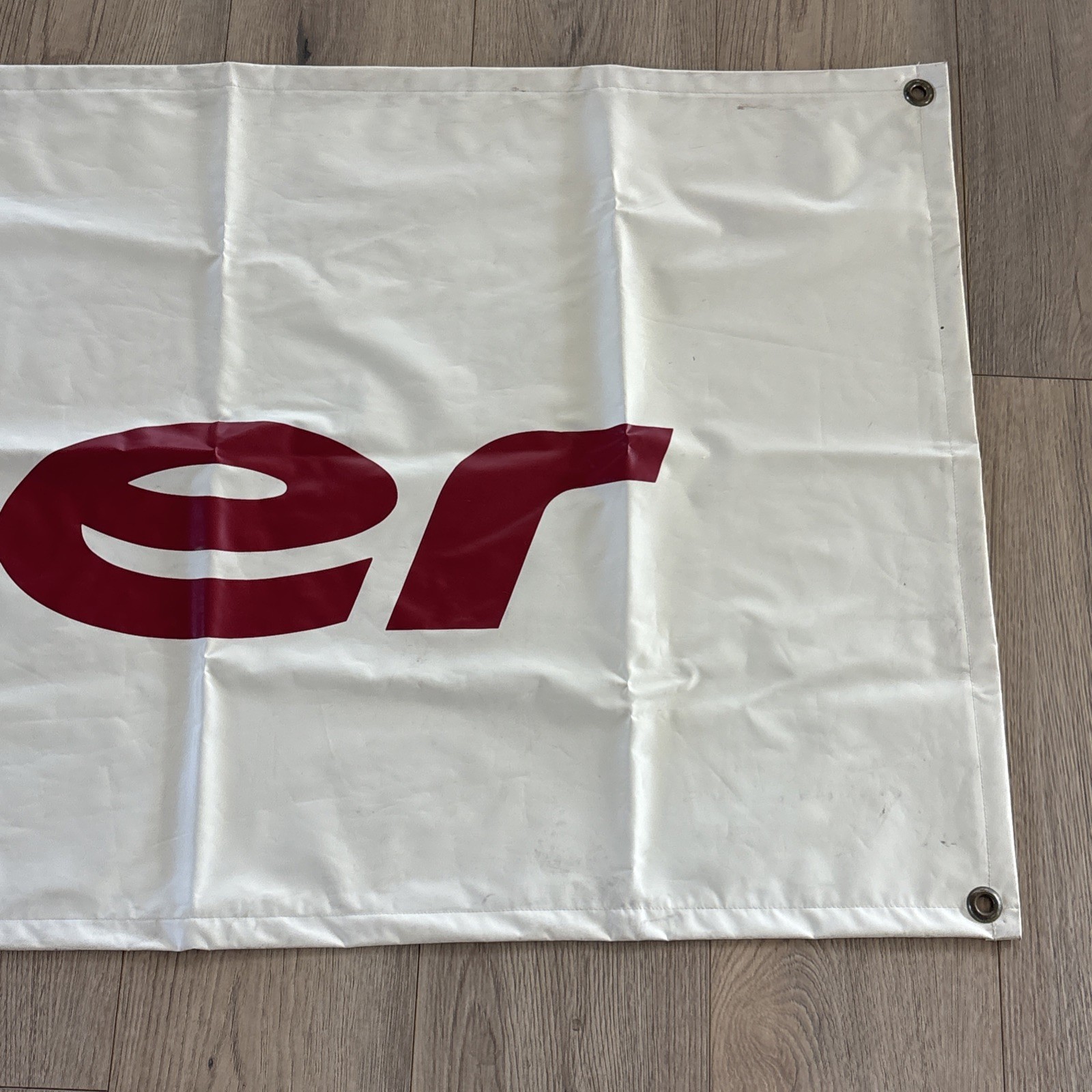 Pioneer Electronics Shop Wall Banner 90×27 Sign Car Audio Garage Dealer White
