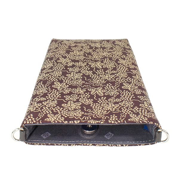 Inden Sacoche Smartphone Pouch Deerskin Purple & White Grape 5029