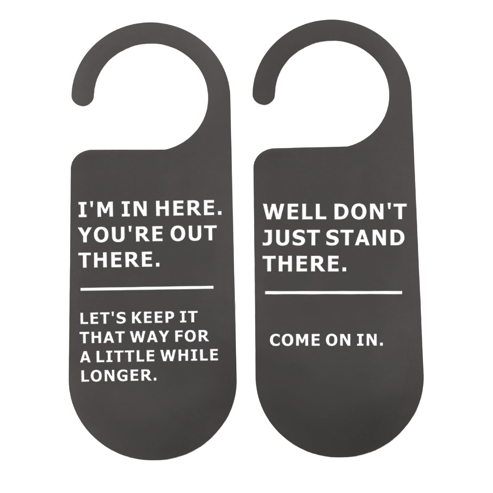 2 Pcs Funny Do Not Disturb Sign Work Door Hanger Unless Youre Dying Sign for …