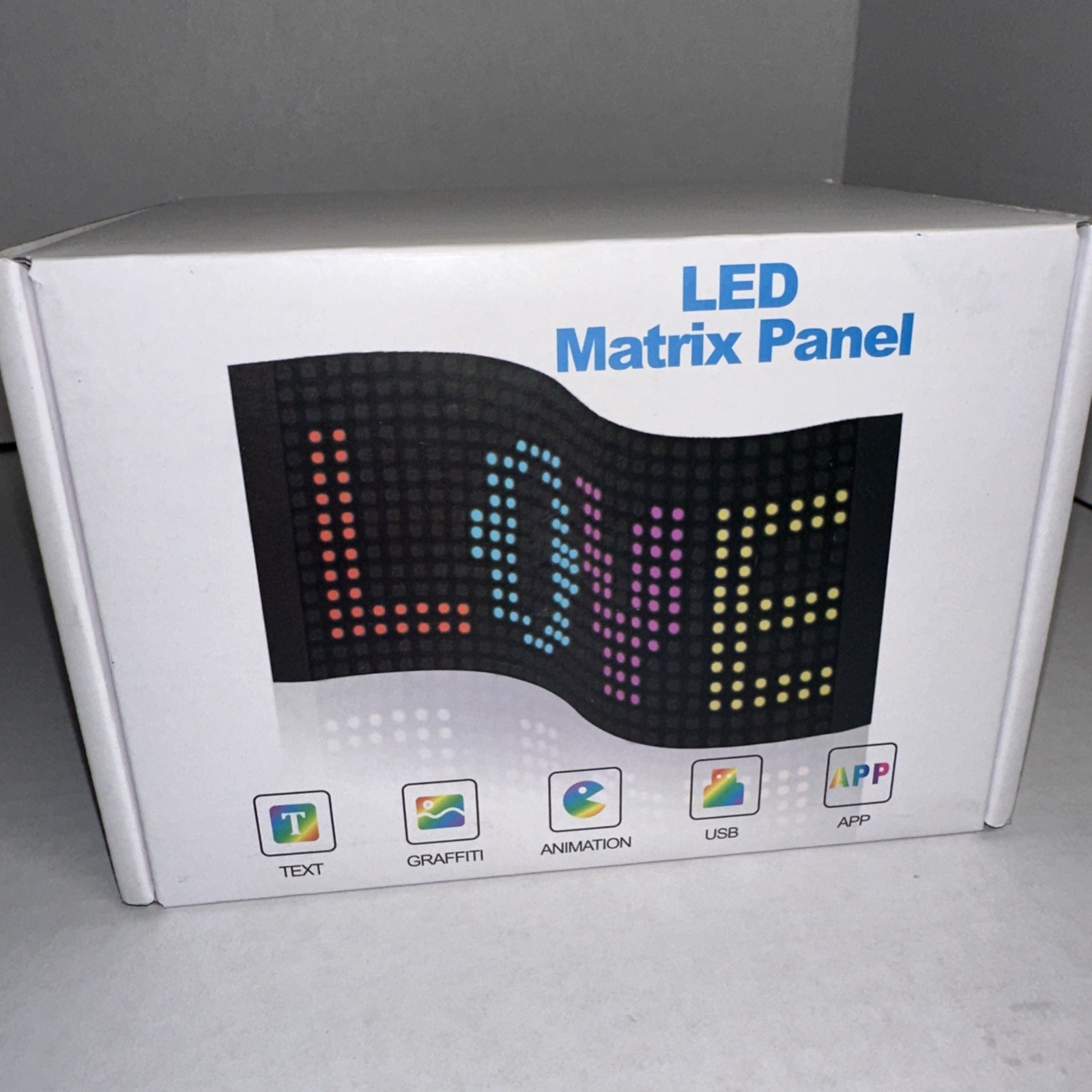 Scrolling Bright Advertising LED Signs, Flexible USB 5V LED Car Sign