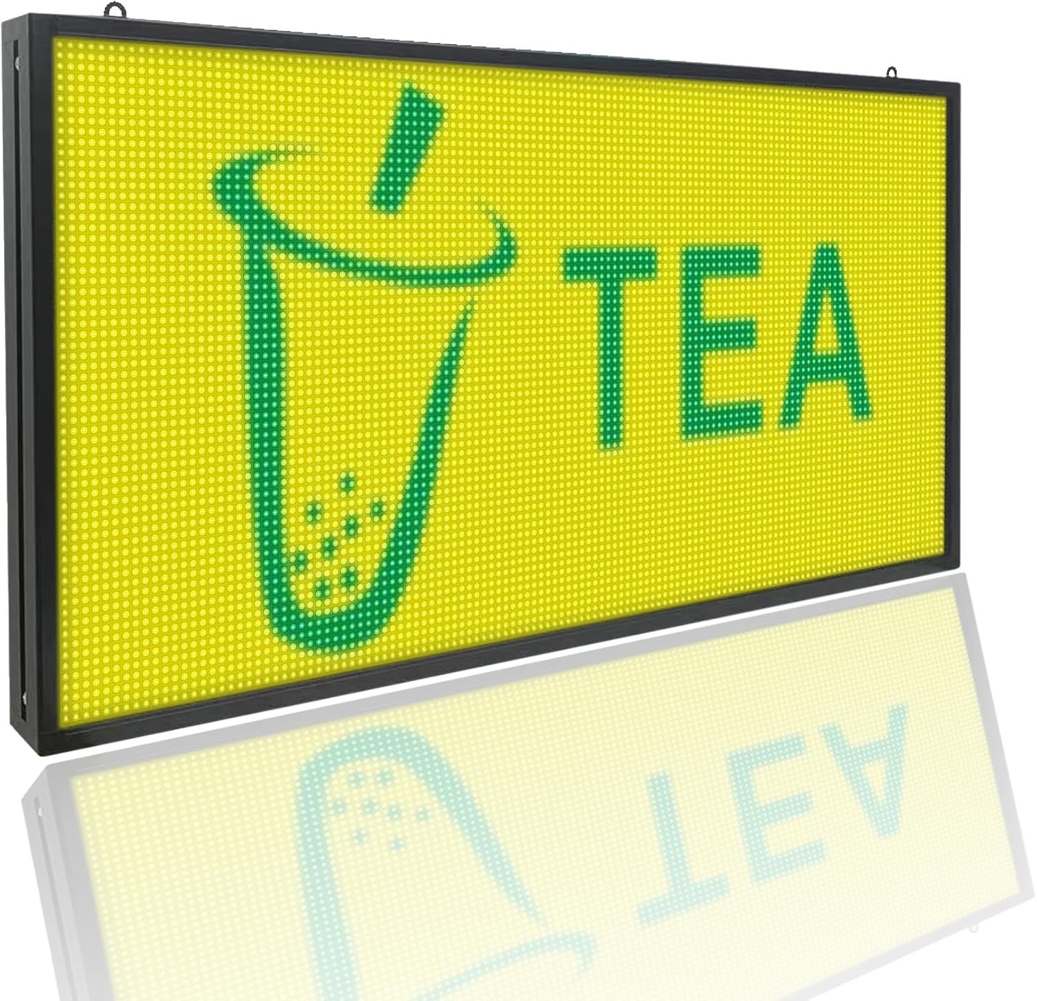 P3 Full Color LED Sign 16″x8.7″ – Wifi Programmable Scrolling Display Board