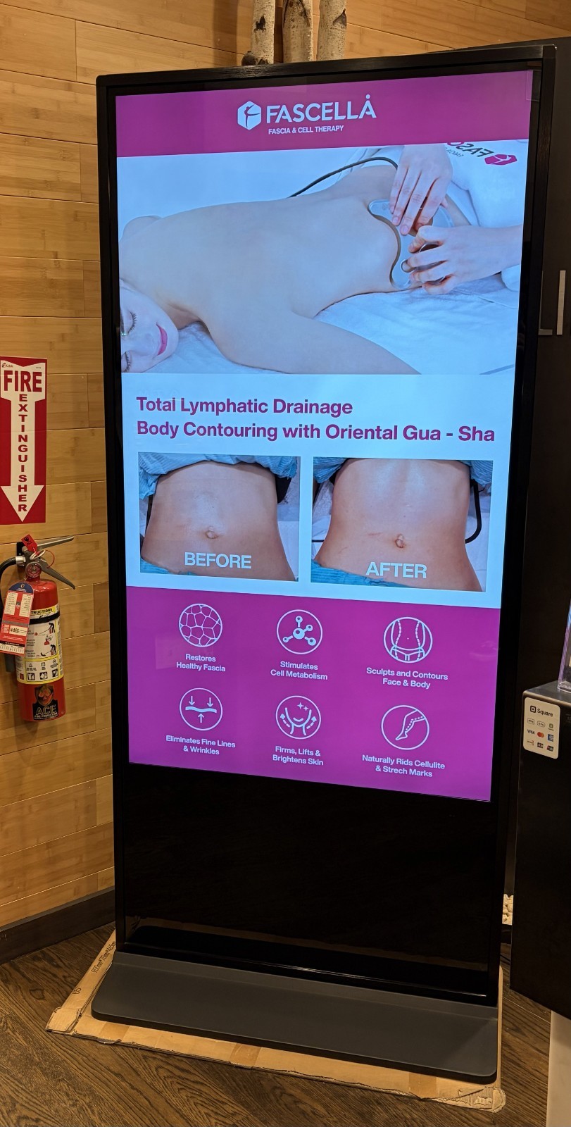65″ Commercial LCD Digital Signage Kiosk – Floor Standing Advertising Display