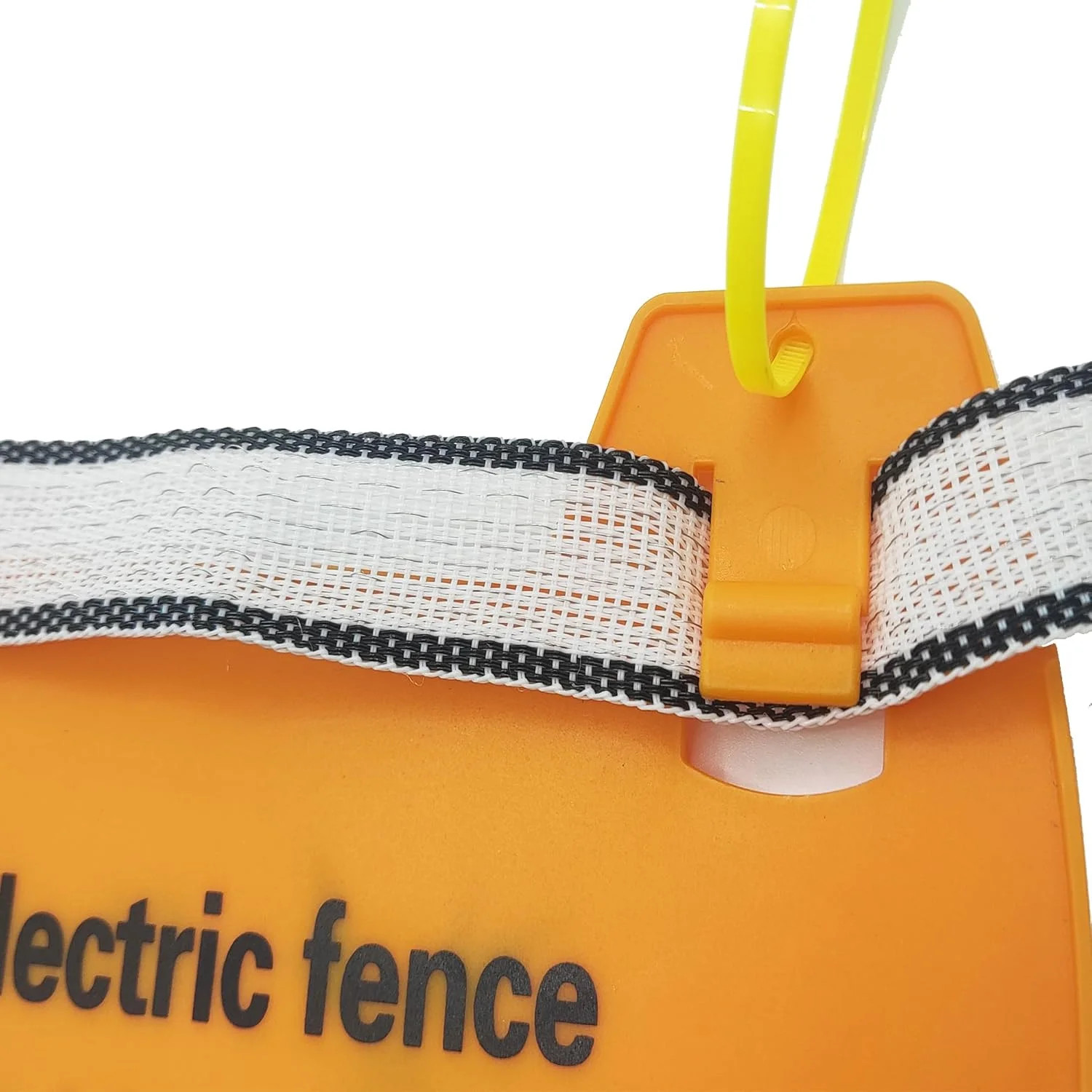 High Voltage Warning Sign, 5-Pack – Double-Sided Electric Fence Signs with Zip T