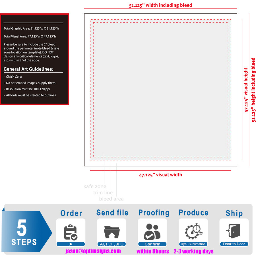 4ft x 4ft Led Light Box Frameless Advertising Fabric Lightbox for Trade Show
