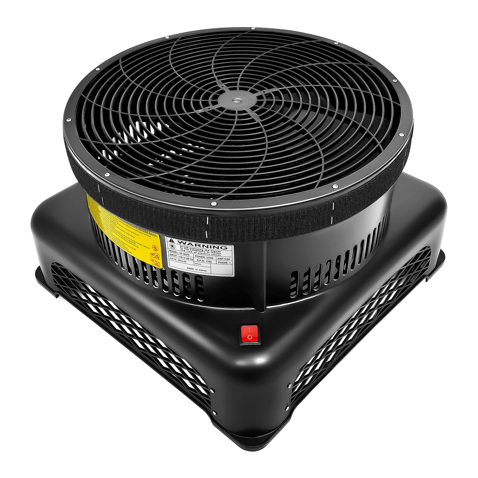 370W Commercial Air Blower Fan Inflatable Tube Man Blower for Waving Man 110V