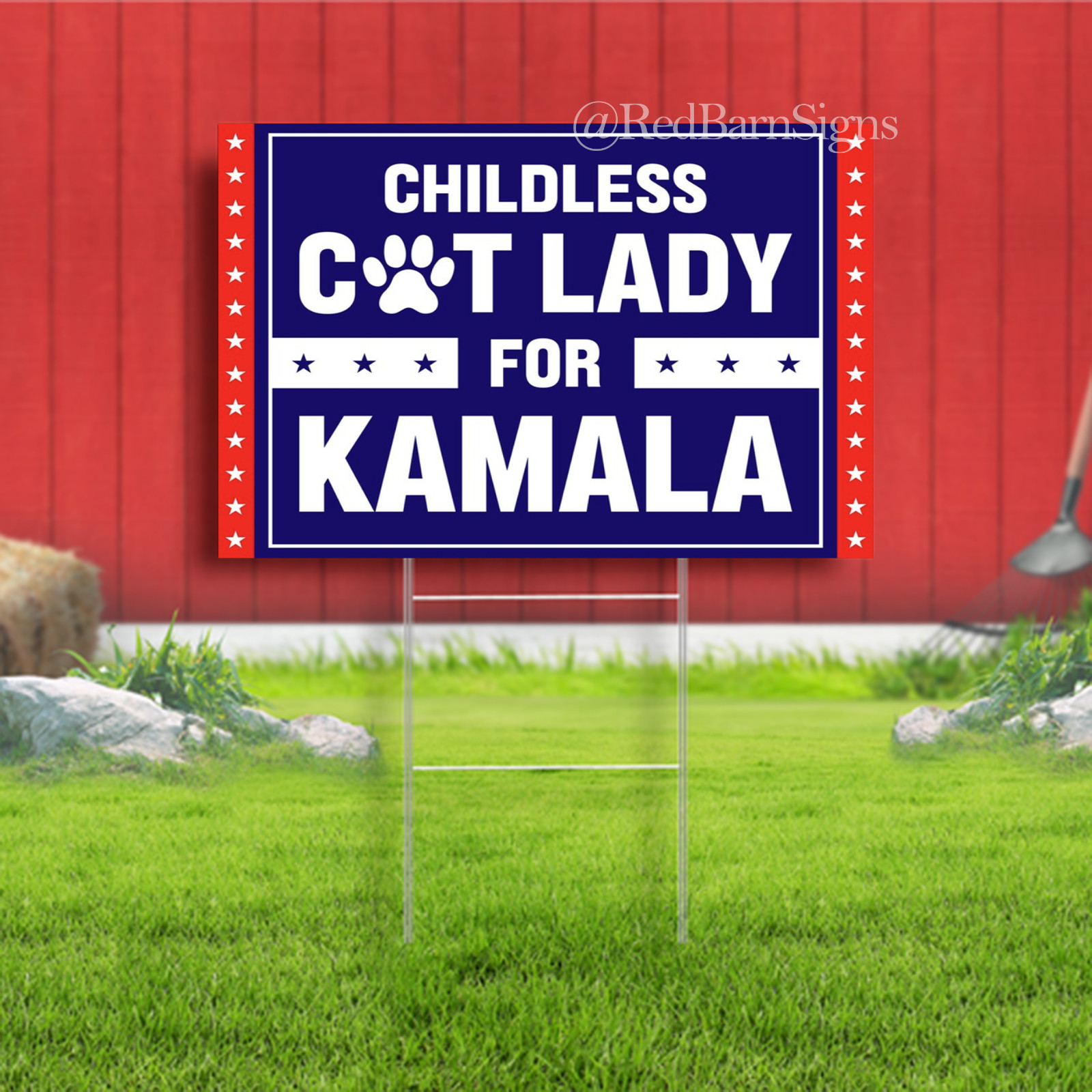 Kamala Harris 2024 Yard Sign – Coroplast Kamala Harris For President 2024 Lawn S