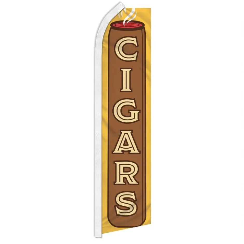 Medical MJ Dispensary Cigars Swooper Flutter Advertising Business Flags