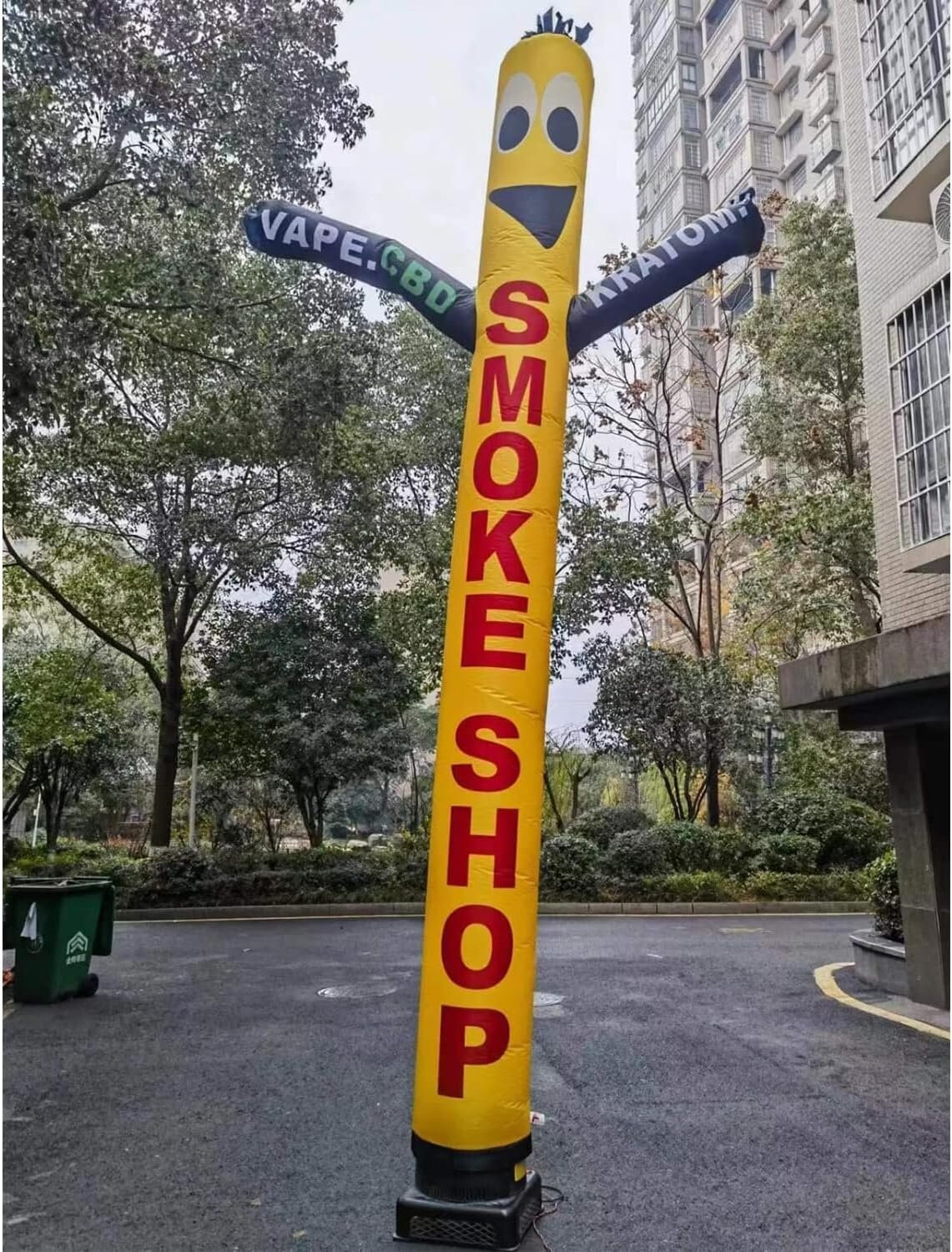18ft Tall Smoke Shop Vape Air Inflatable Tubeman Dancers (Without Blower)