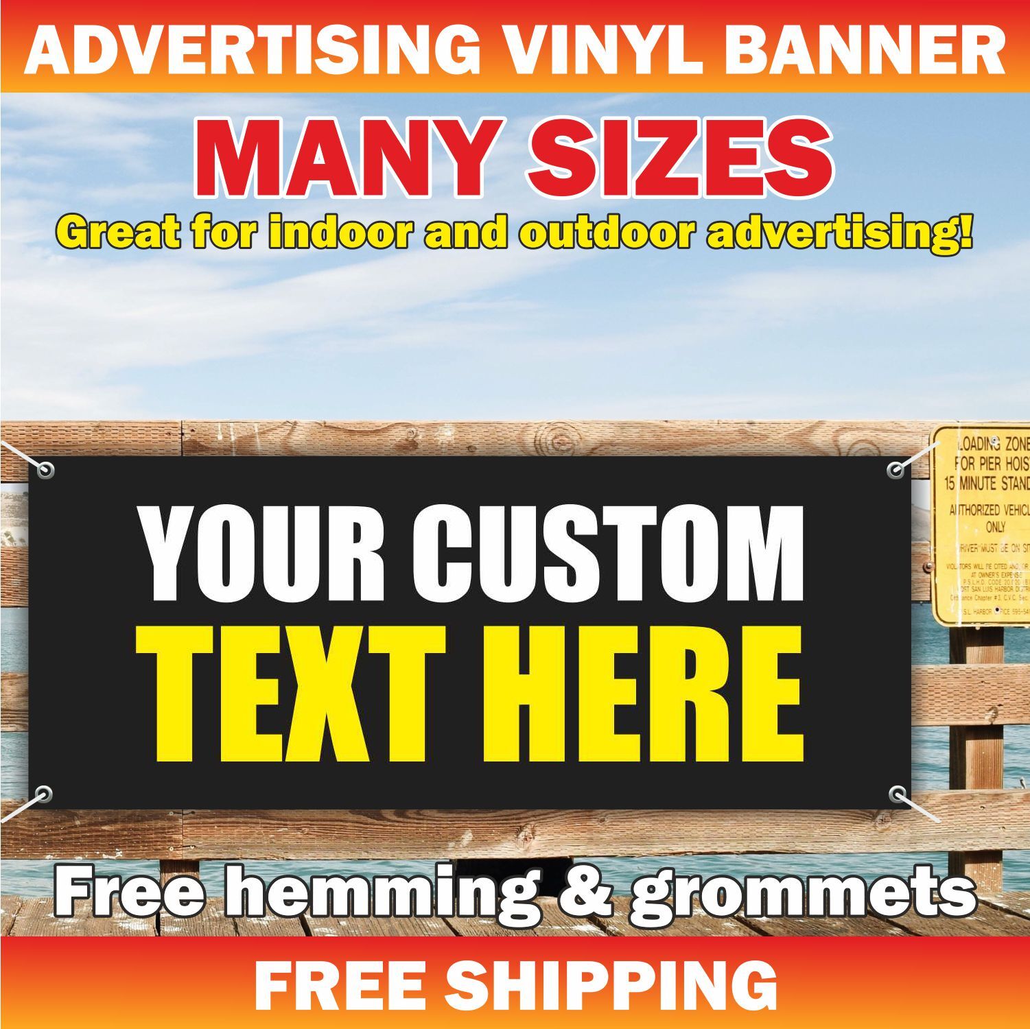 MINOR CHANGES Advertising Vinyl Banner Flag Sign USA Many Sizes Available Custom