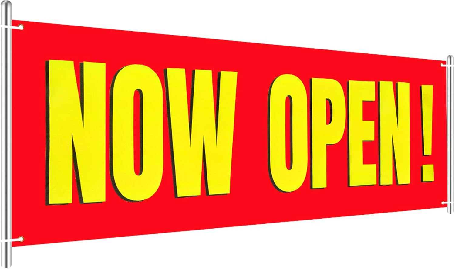 Large Now Open Banner Outdoor Indoor Signs Polyester Oxford Cloth Now Open Sign