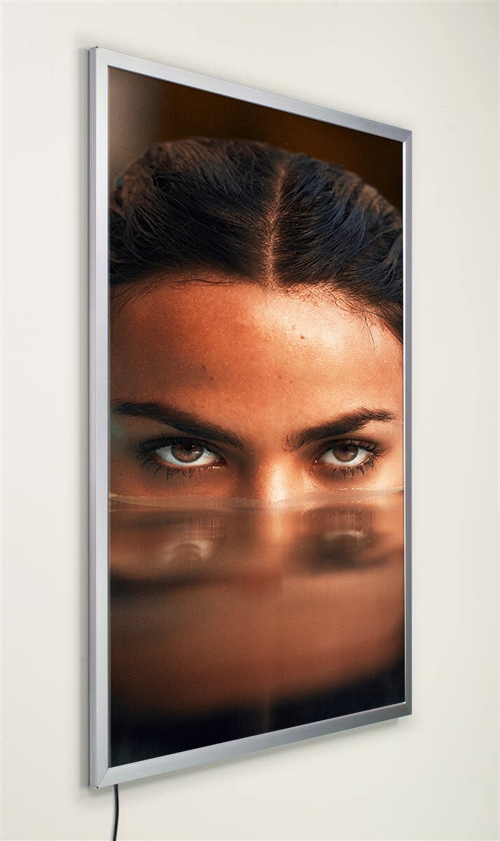 12″x16″ LED Backlit Movie Poster Art Picture Frame Light Box Advertising Display
