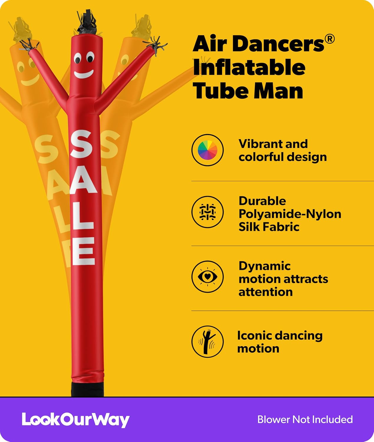 Sale Air Dancers Inflatable Tube Man Attachment