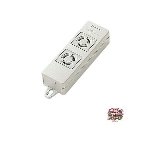 NEW Panasonic OA Tap Grounded 2P 15A Hook Type WCH2602H JP
