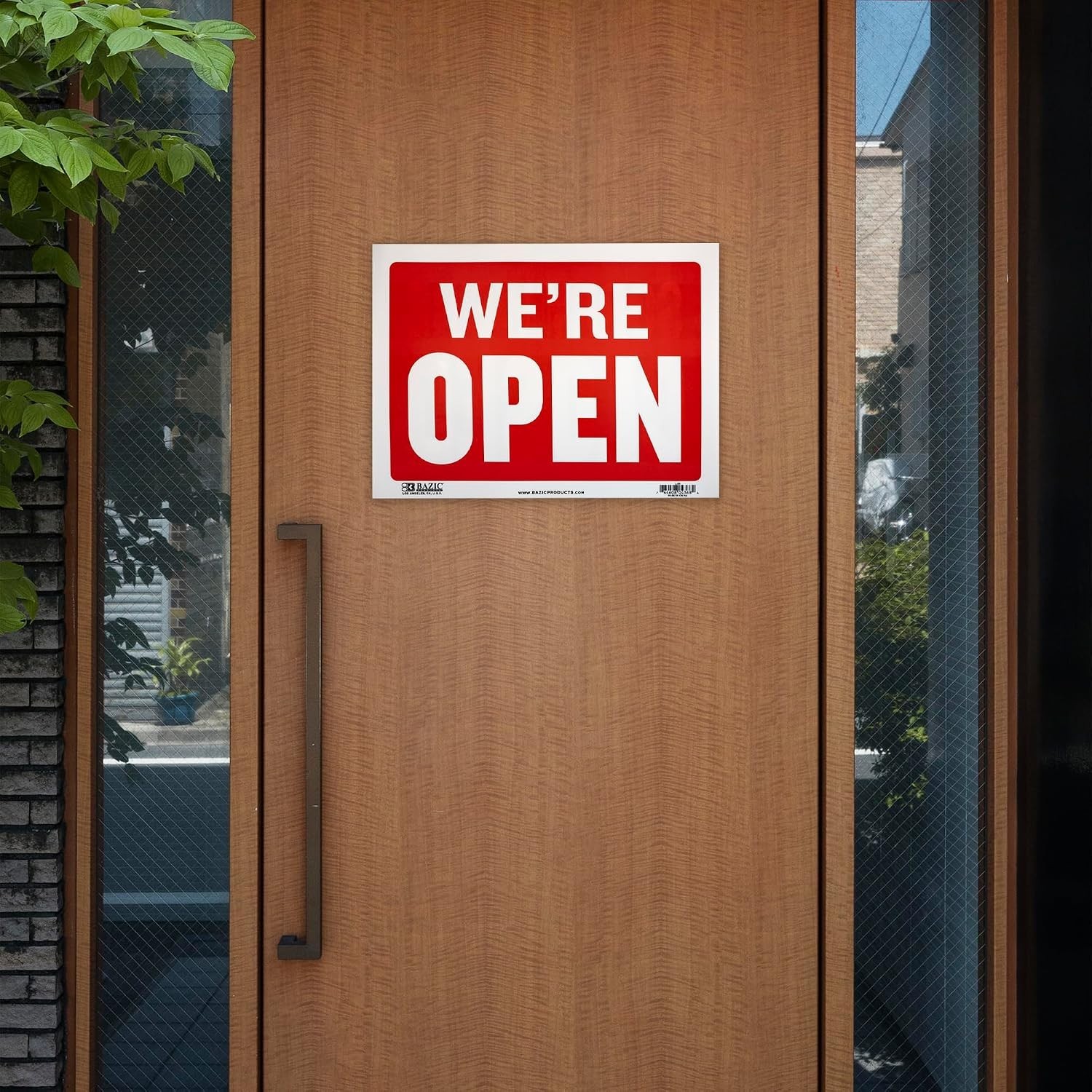 Eye-Catching 12 x 16 Open Sign with Closed on Reverse – Indoor & Outdoor