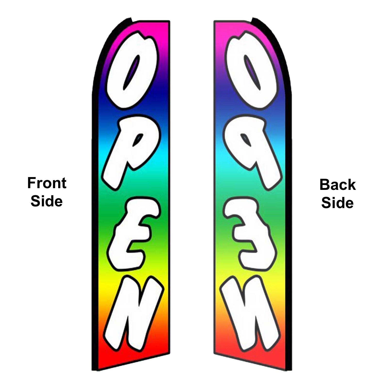 Nursery, Flowers, Open – 3 Pack of Swooper Feather Flag Kits