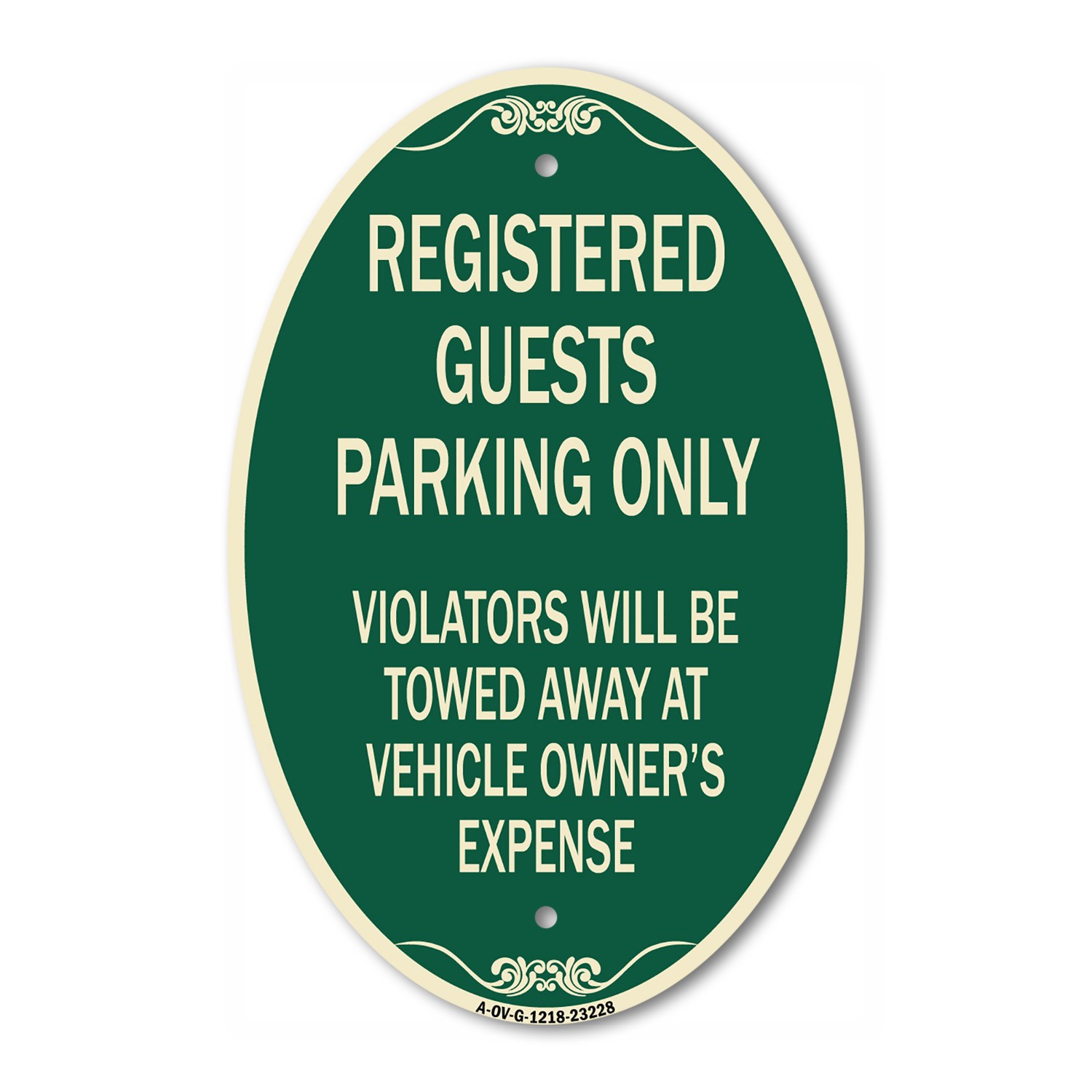 Registered Guest Parking Only Violators Will Be Towed Away at Vehicle Owner’s Ex