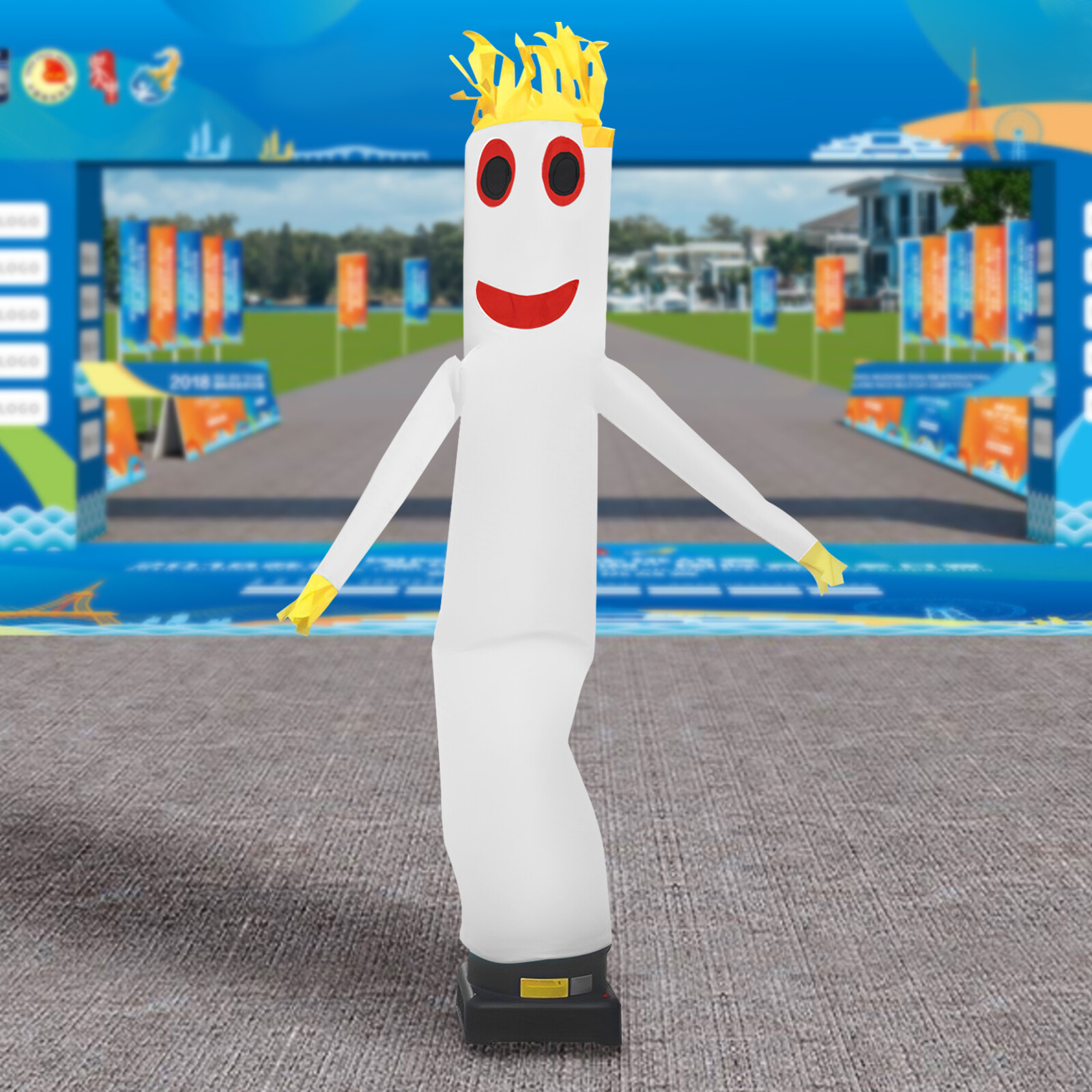 10ft Advertising Inflatable Tube Man Blow Up Giant Waving Arm Fly Puppet US