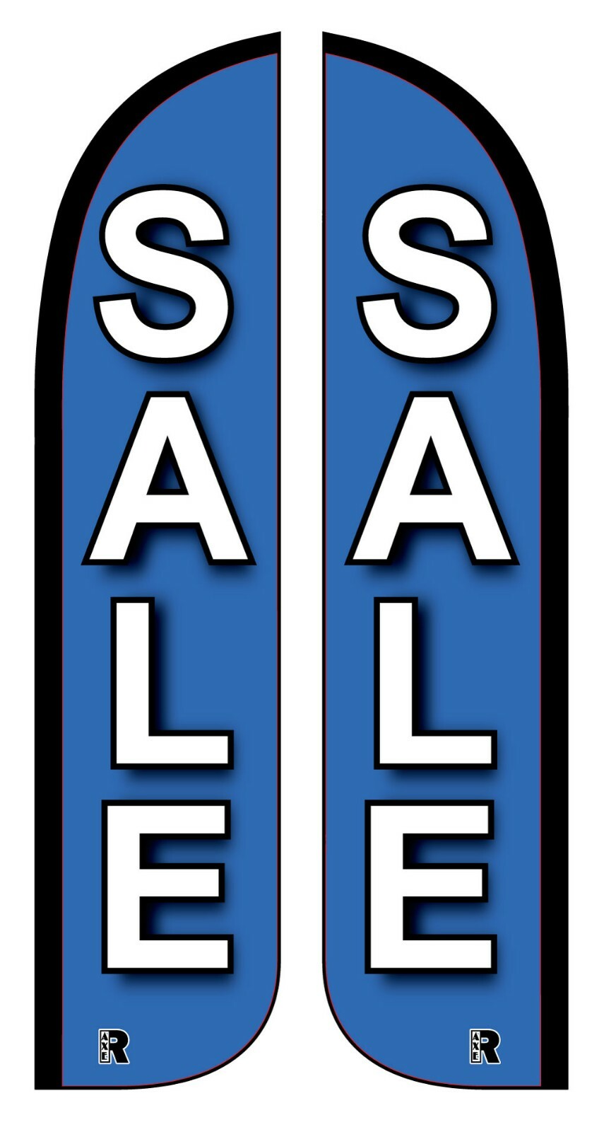 SALE Advertising Promotional Feather Waving Flutter Business Flag ONLY!