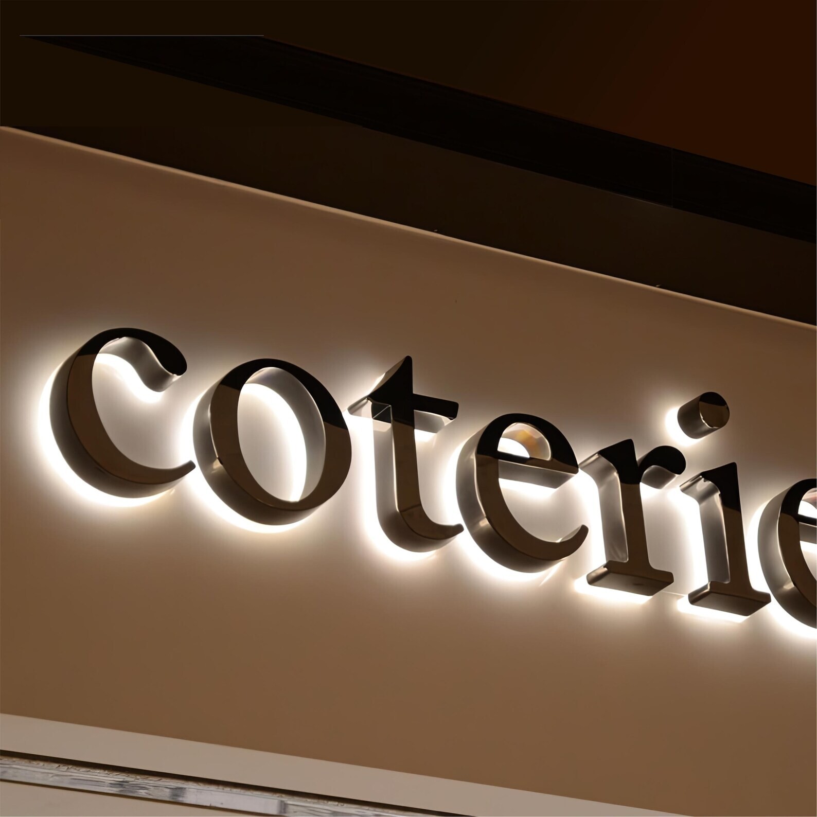 Stainless Steel Channel Letters Sign Business Signs Custom for Indoor & Outdoor
