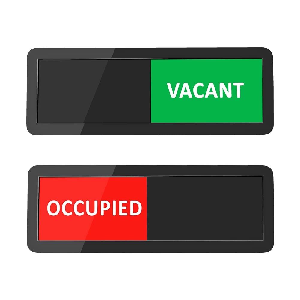 MIKMAYTOO Privacy Sign, Vacant Occupied Sign for Home Office Restroom Confere…