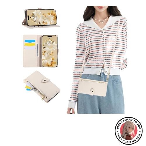 New Compatible iPhone 17 Pro Case Wallet Style TEDTIKJT PU Leather Wallet Case