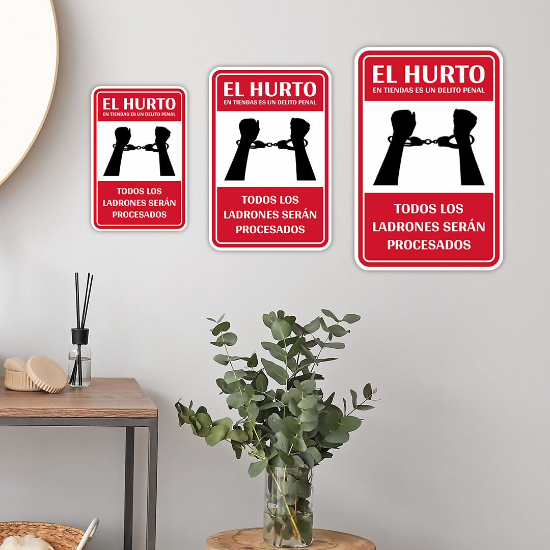 Portrait Round Plus El hurto En Tiendas Es Un Delito Penal Todos los…