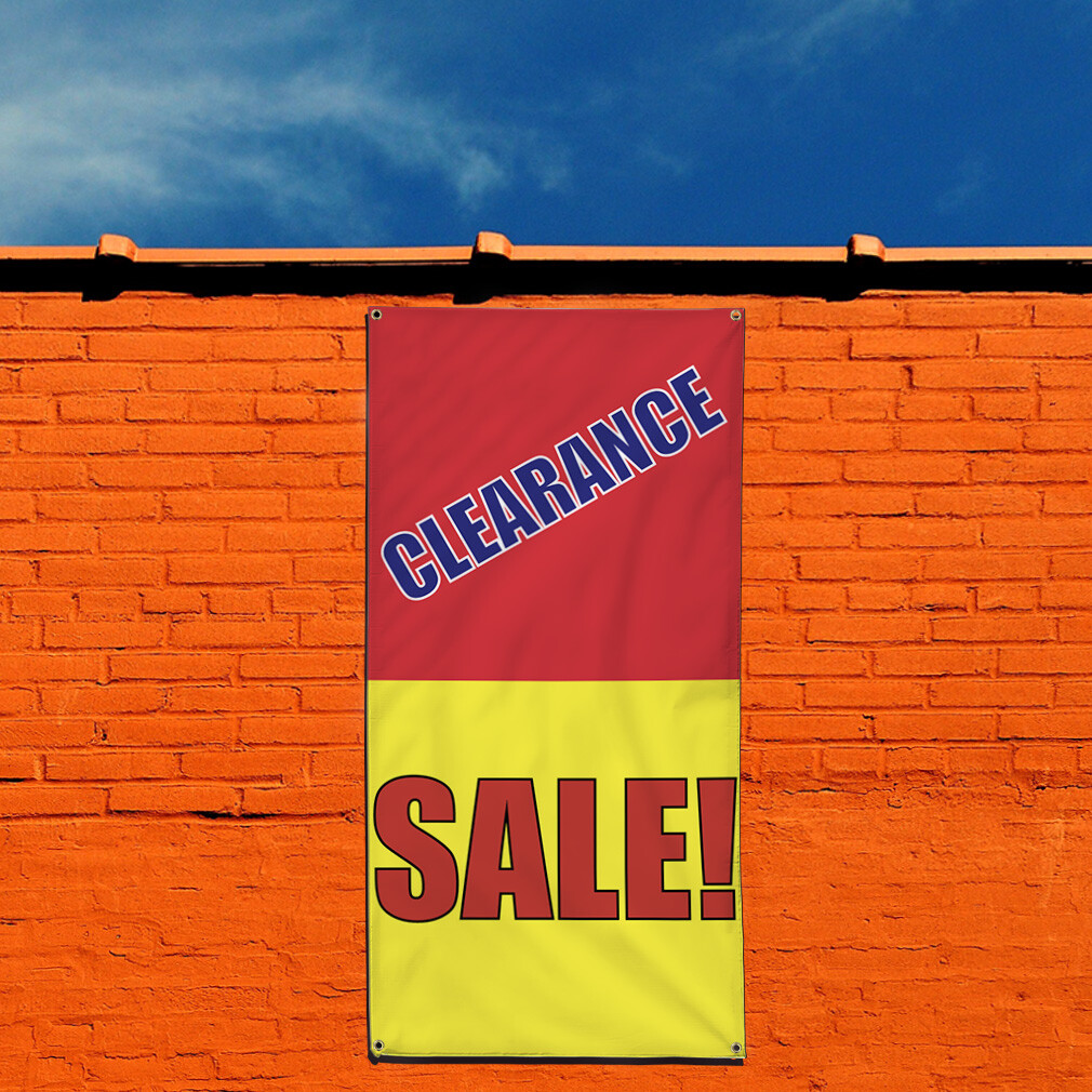 Vertical Vinyl Banner Multiple Sizes Closing out Deal P Business Outdoor