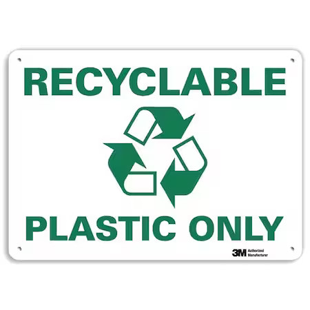 Lyle U1-1061-Na_14X10 Recyclable Plastic Only, 10 In X 14 In, Horizontal