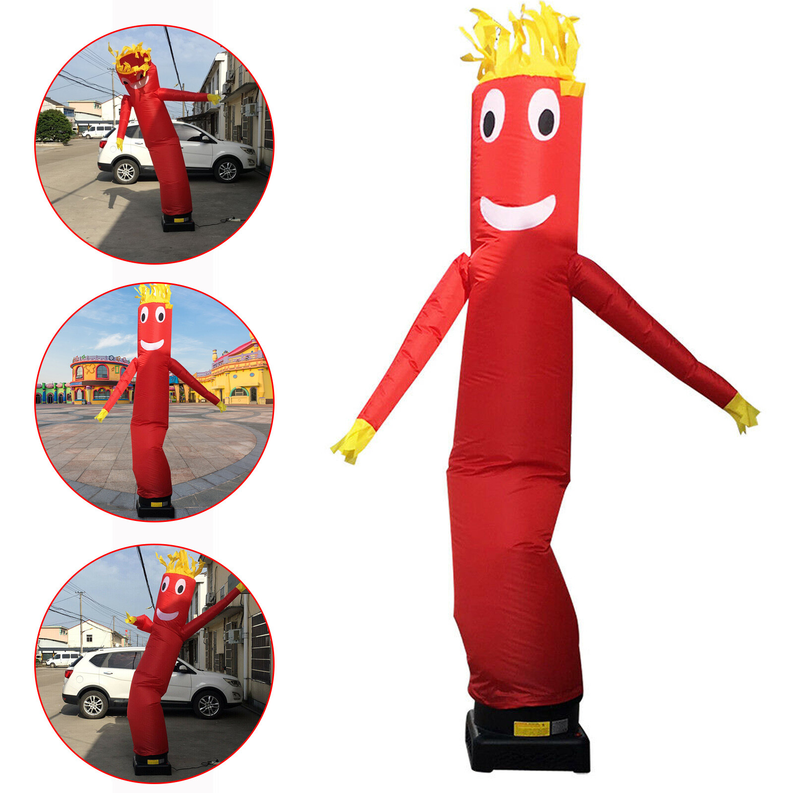 10 feet Inflatable Wacky Waving Flailing Arms Tube Man Dancing Air Puppet 3M NEW
