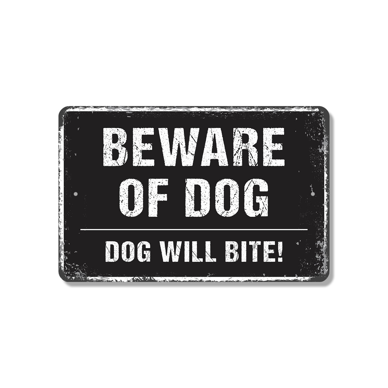 Beware Of Dog Sign I Bite You Were Warned Durable Perfect for Yards Fences
