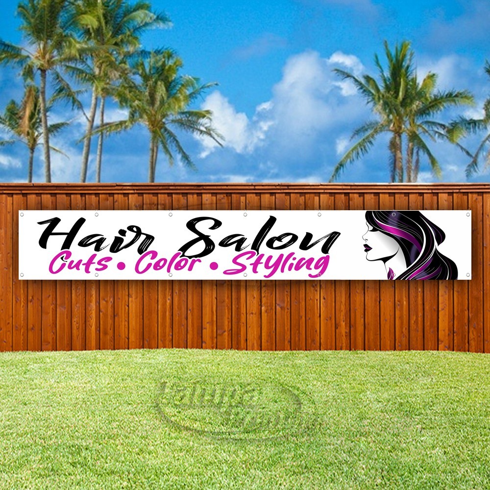 HAIR SALON Advertising Fashion Beauty Vinyl Banner Flag Sign USA XL02186