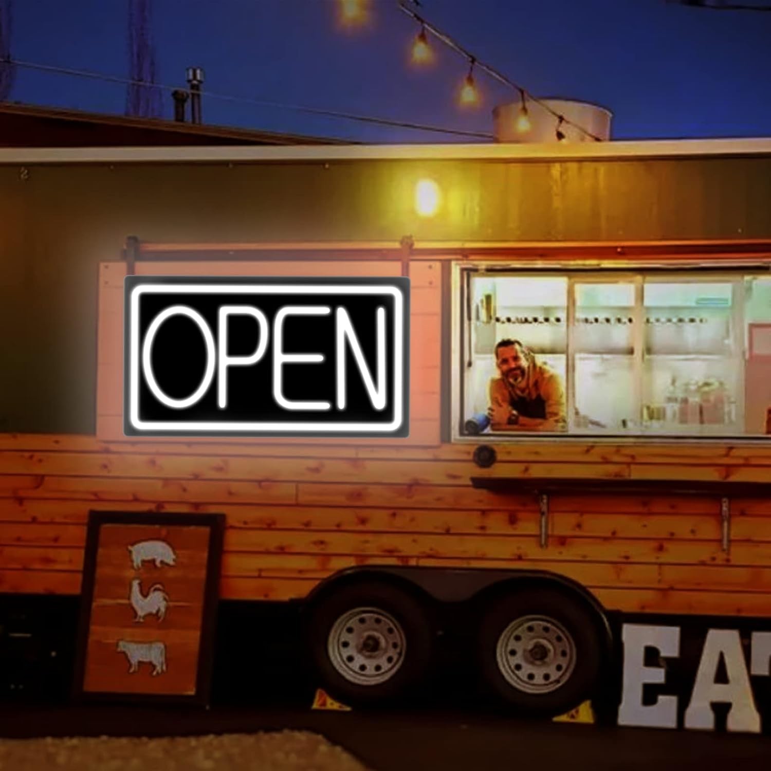 Open Signs for Business, LED Neon Open Sign Ultra Bright Lighted