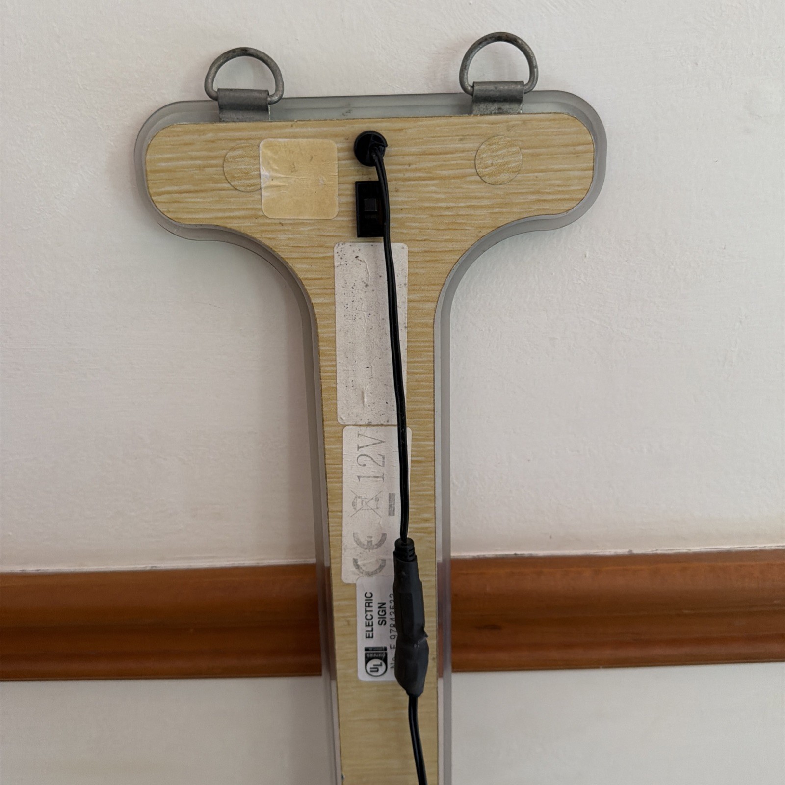 Dominos pizza lighted LED OPEN Sign Working w/Power Supply – 43-1/2” X 17-1/2”x1