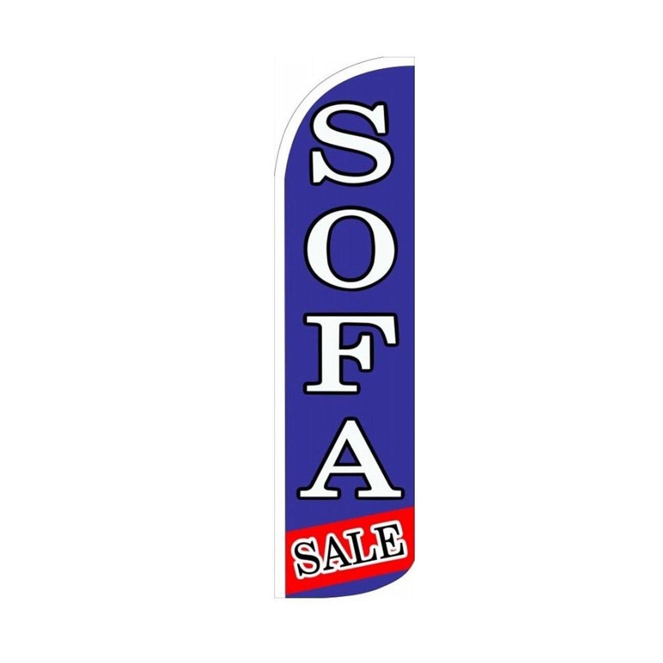 Sofa Sale Swooper Flutter Windless Feather Flag | 3ft W x 11.5ft Tall