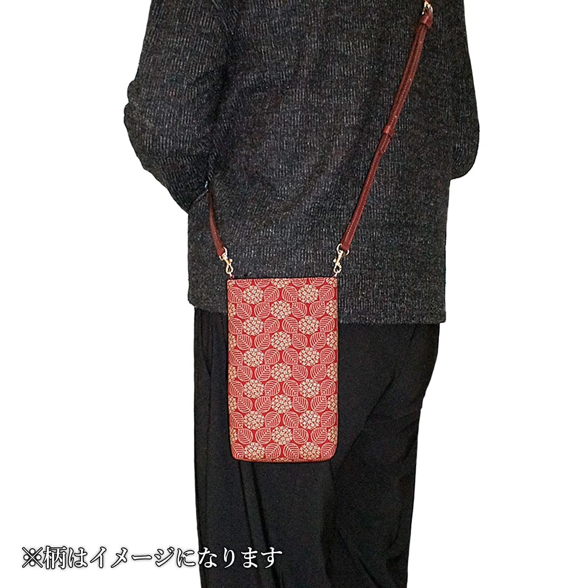 Inden Sacoche Smartphone Pouch Black & Black Checkered 5029