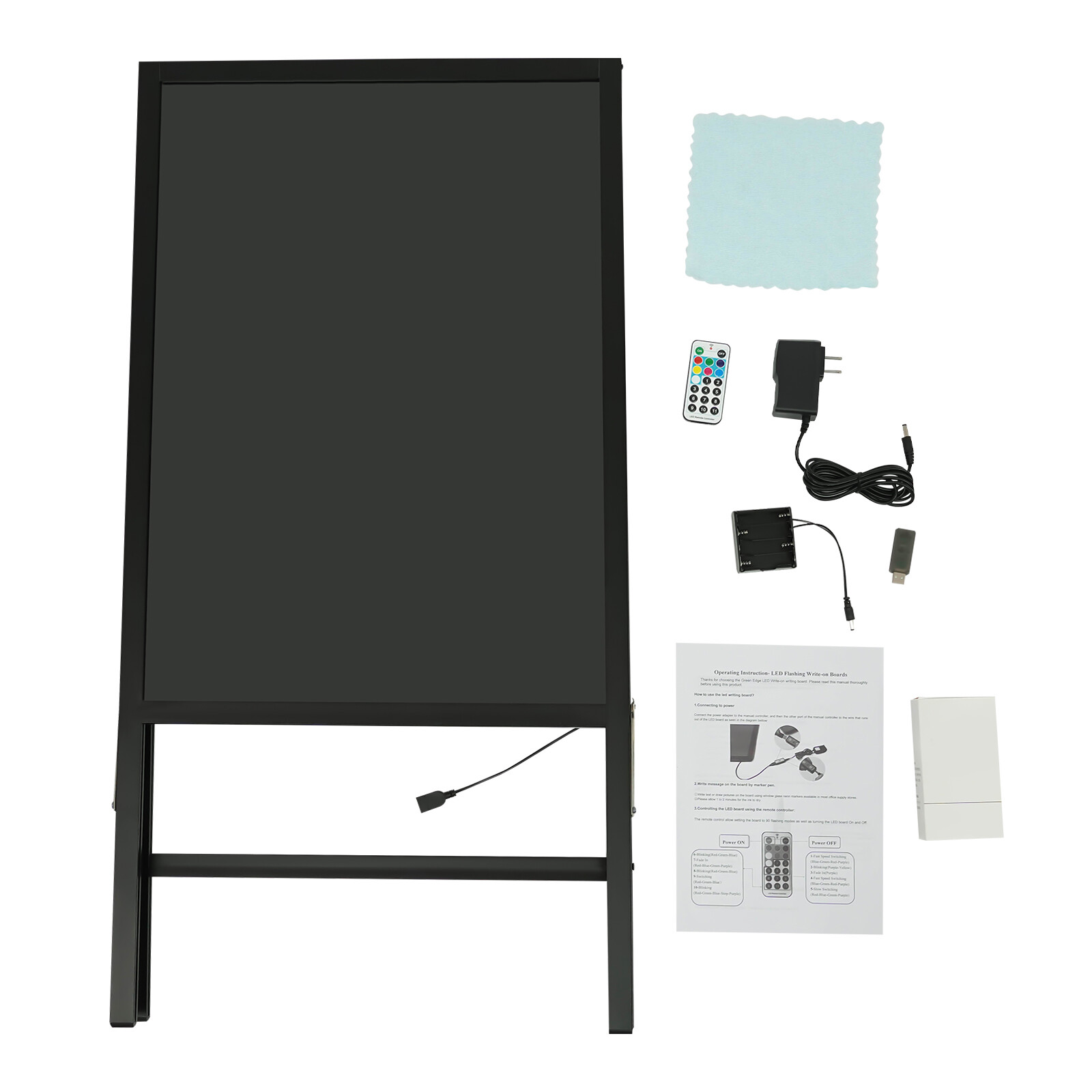LED Message Writing Board Menu Board For Bar Restaurant With Remote Control NEW