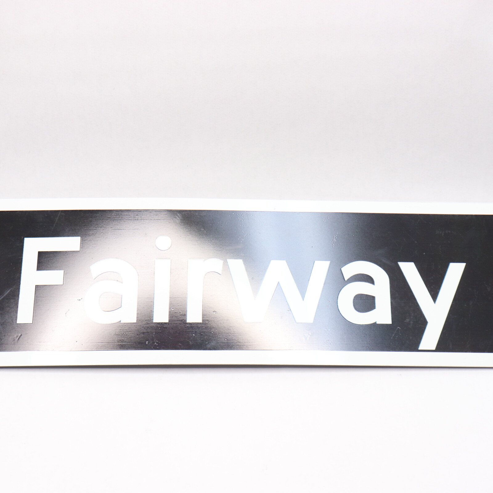 Street Sign Fairway Golf Cave Bar Garage Door Decor Metal 3″ x 18″