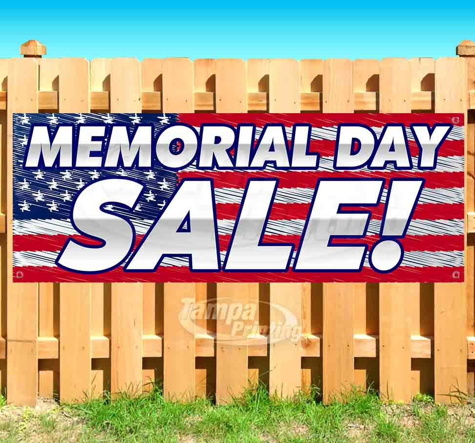 MEMORIAL DAY SALE! Advertising Vinyl Banner Flag Sign Many Sizes
