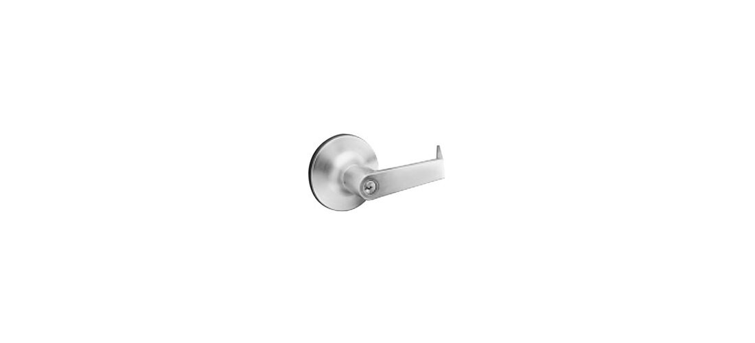 Yale Commercial AU-441F-626-LC Exit Device Trim, Lever By Rose, Satin Chrome